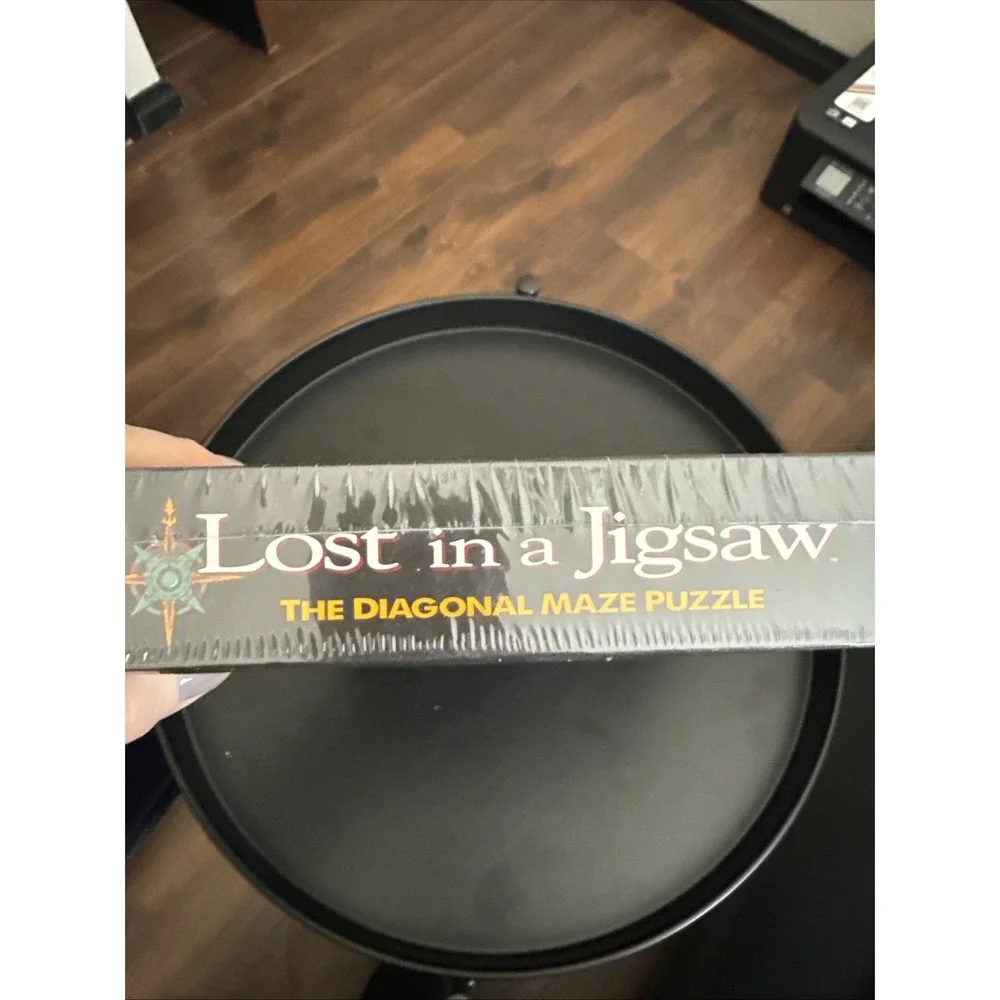 New Lost In A Jigsaw - The Diagonal Maze Puzzle - Buffalo Games Inc -‎ Sealed!!